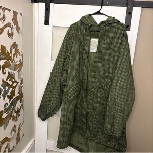 VTG Military Night Camouflage Desert Fishtail Parka size-XL